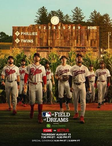 MLB at Field of Dreams key art