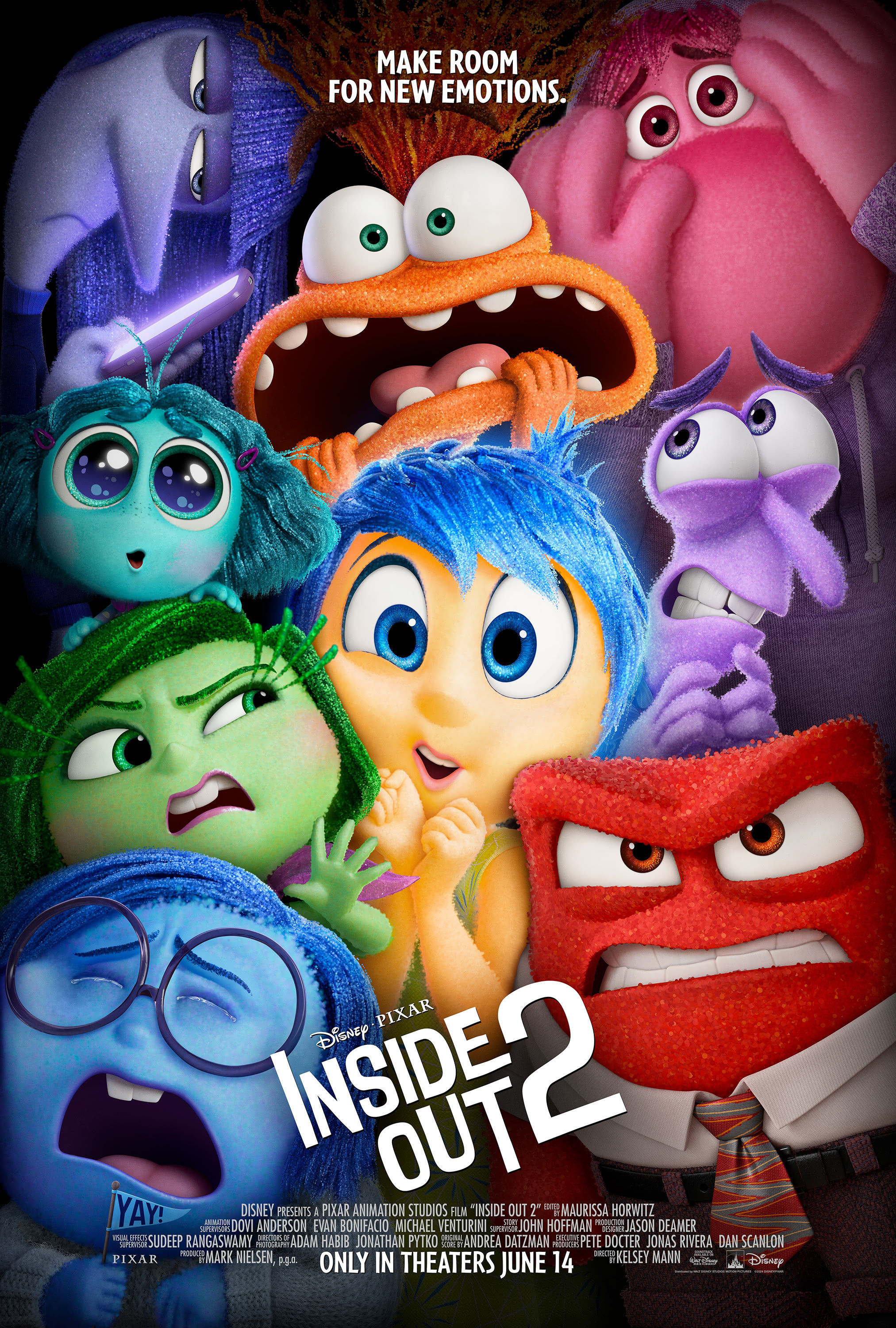 Inside Out 2 key art