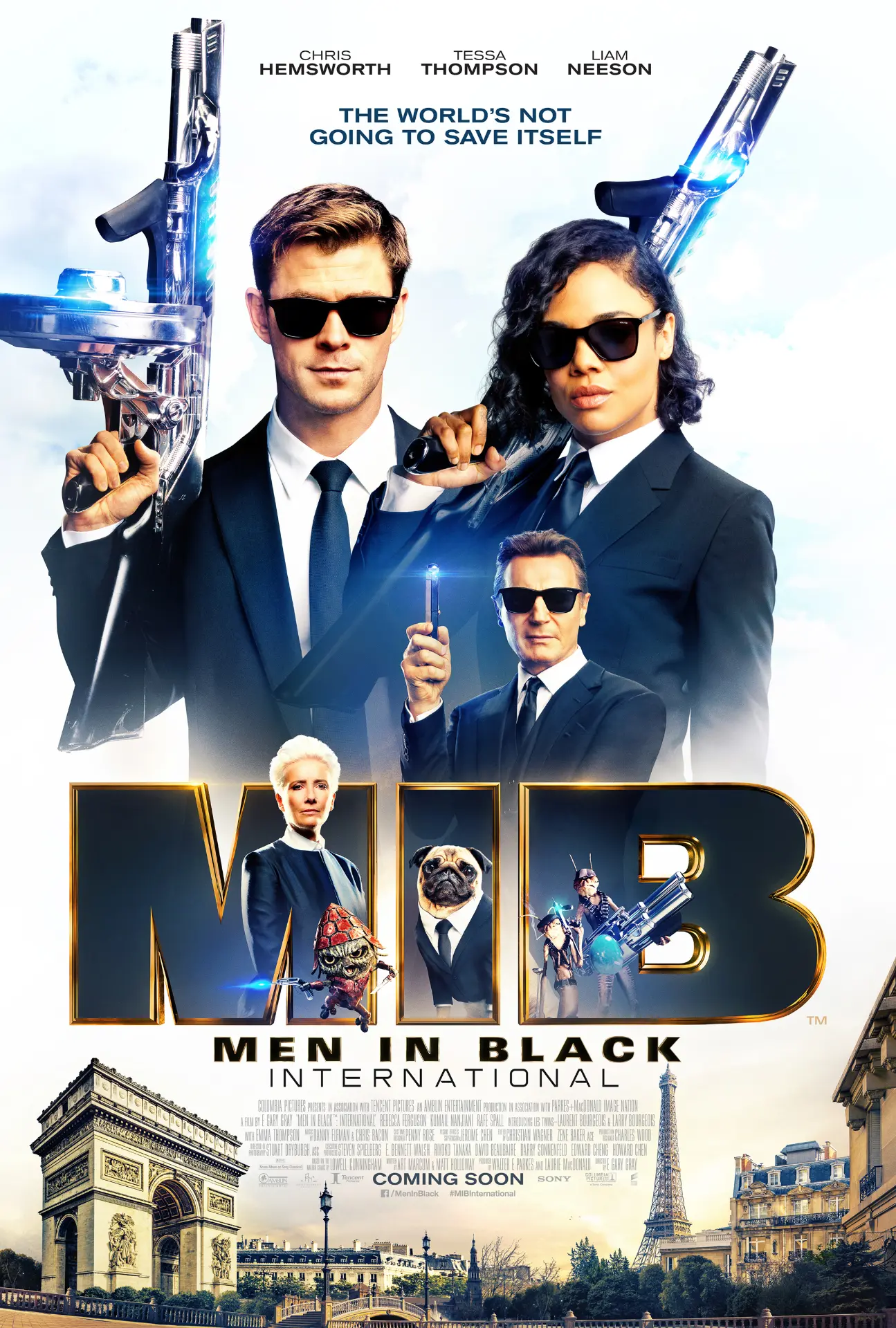Men in Black: International key art